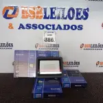 LOTE 386 - 05 REFLETORES DE LED AMBIENTE EXTERNO 100W CADA(NOVO). (NO ESTADO) ATENÇÃO! FAZER A VISITAÇÃO ANTES DE ARREMATAR, NÃO SABEMOS SE FUNCIONA. LEILÃO NÃO TEM GARANTIA E NEM DEVOLUÇÃO, SUJEITO A POSSÍVEIS AVARIAS VISÍVEIS/OCULTAS E/OU AUSÊNCIA DE COMPONENTES.