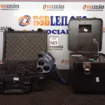 LOTE 181 - 01 APARELHO DE RADAR MÓVEL MARCA LASER TECH.  (NO ESTADO) ATENÇÃO! FAZER A VISITAÇÃO ANTES DE ARREMATAR, NÃO SABEMOS SE FUNCIONA. LEILÃO NÃO TEM GARANTIA E NEM DEVOLUÇÃO, SUJEITO A POSSÍVEIS AVARIAS VISÍVEIS/OCULTAS E/OU AUSÊNCIA DE COMPONENTES.