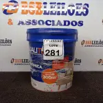 LOTE 281 - 01 GALÃO DE TINTA PARA INTERIOR QUALITEX 18L RENDE ATÉ 300M. (NO ESTADO) ATENÇÃO! FAZER A VISITAÇÃO ANTES DE ARREMATAR, NÃO SABEMOS SE FUNCIONA. LEILÃO NÃO TEM GARANTIA E NEM DEVOLUÇÃO, SUJEITO A POSSÍVEIS AVARIAS VISÍVEIS/OCULTAS E/OU AUSÊNCIA DE COMPONENTES.