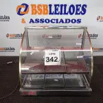 LOTE 342 - 01 ESTUFA ELÉTRICA C/06 BANDEJAS. (NO ESTADO) ATENÇÃO! FAZER A VISITAÇÃO ANTES DE ARREMATAR, NÃO SABEMOS SE FUNCIONA. LEILÃO NÃO TEM GARANTIA E NEM DEVOLUÇÃO, SUJEITO A POSSÍVEIS AVARIAS VISÍVEIS/OCULTAS E/OU AUSÊNCIA DE COMPONENTES.