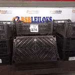 LOTE 374 - 10 CESTAS ORGANIZADORAS. (NO ESTADO) ATENÇÃO! FAZER A VISITAÇÃO ANTES DE ARREMATAR, NÃO SABEMOS SE FUNCIONA. LEILÃO NÃO TEM GARANTIA E NEM DEVOLUÇÃO, SUJEITO A POSSÍVEIS AVARIAS VISÍVEIS/OCULTAS E/OU AUSÊNCIA DE COMPONENTES.