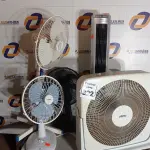 LOTE 302 - 05 VENTILADORES MARCAS E MODELOS DIVERSOS. (NO ESTADO) ATENÇÃO! FAZER A VISITAÇÃO ANTES DE ARREMATAR, NÃO SABEMOS SE FUNCIONA. LEILÃO NÃO TEM GARANTIA E NEM DEVOLUÇÃO, SUJEITO A POSSÍVEIS AVARIAS VISÍVEIS/OCULTAS E/OU AUSÊNCIA DE COMPONENTES.