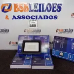 LOTE 359 - 05 REFLETORES DE LED AMBIENTE EXTERNO 100W CADA(NOVO). (NO ESTADO) ATENÇÃO! FAZER A VISITAÇÃO ANTES DE ARREMATAR, NÃO SABEMOS SE FUNCIONA. LEILÃO NÃO TEM GARANTIA E NEM DEVOLUÇÃO, SUJEITO A POSSÍVEIS AVARIAS VISÍVEIS/OCULTAS E/OU AUSÊNCIA DE COMPONENTES.