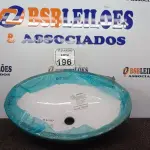 LOTE 196 - 01 CUBA DE EMBUTIR OVAL NA COR BRANCA MARCA DECA(NOVO). (NO ESTADO) ATENÇÃO! FAZER A VISITAÇÃO ANTES DE ARREMATAR, NÃO SABEMOS SE FUNCIONA. LEILÃO NÃO TEM GARANTIA E NEM DEVOLUÇÃO, SUJEITO A POSSÍVEIS AVARIAS VISÍVEIS/OCULTAS E/OU AUSÊNCIA DE COMPONENTES.