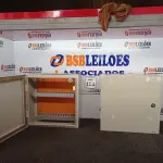 LOTE 150 - 02 QUADROS ELÉTRICOS EM AÇO. (NO ESTADO) ATENÇÃO! FAZER A VISITAÇÃO ANTES DE ARREMATAR, NÃO SABEMOS SE FUNCIONA. LEILÃO NÃO TEM GARANTIA E NEM DEVOLUÇÃO, SUJEITO A POSSÍVEIS AVARIAS VISÍVEIS/OCULTAS E/OU AUSÊNCIA DE COMPONENTES.