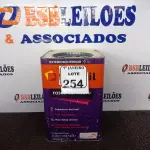 LOTE 254 - 01 LATA DE TINTA BASE ACRÍLICO INTERIOR E EXTERIOR NA COR BRANCO. (NO ESTADO) ATENÇÃO! FAZER A VISITAÇÃO ANTES DE ARREMATAR, NÃO SABEMOS SE FUNCIONA. LEILÃO NÃO TEM GARANTIA E NEM DEVOLUÇÃO, SUJEITO A POSSÍVEIS AVARIAS VISÍVEIS/OCULTAS E/OU AUSÊNCIA DE COMPONENTES.