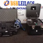 LOTE 181 - 01 APARELHO DE RADAR MÓVEL MARCA LASER TECH.  (NO ESTADO) ATENÇÃO! FAZER A VISITAÇÃO ANTES DE ARREMATAR, NÃO SABEMOS SE FUNCIONA. LEILÃO NÃO TEM GARANTIA E NEM DEVOLUÇÃO, SUJEITO A POSSÍVEIS AVARIAS VISÍVEIS/OCULTAS E/OU AUSÊNCIA DE COMPONENTES.