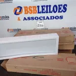 LOTE 339 - 05 LUMINÁRIAS DE EMBUTIR MARCA LUMILUZ. (NO ESTADO) ATENÇÃO! FAZER A VISITAÇÃO ANTES DE ARREMATAR, NÃO SABEMOS SE FUNCIONA. LEILÃO NÃO TEM GARANTIA E NEM DEVOLUÇÃO, SUJEITO A POSSÍVEIS AVARIAS VISÍVEIS/OCULTAS E/OU AUSÊNCIA DE COMPONENTES.