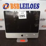 LOTE 295 - 01 IMAC S/TECLADO NA COR BRANCO. (NO ESTADO) ATENÇÃO! FAZER A VISITAÇÃO ANTES DE ARREMATAR, NÃO SABEMOS SE FUNCIONA. LEILÃO NÃO TEM GARANTIA E NEM DEVOLUÇÃO, SUJEITO A POSSÍVEIS AVARIAS VISÍVEIS/OCULTAS E/OU AUSÊNCIA DE COMPONENTES.