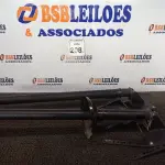 LOTE 208 - 02 SUPORTES P/TV DE FERRO. (NO ESTADO) ATENÇÃO! FAZER A VISITAÇÃO ANTES DE ARREMATAR, NÃO SABEMOS SE FUNCIONA. LEILÃO NÃO TEM GARANTIA E NEM DEVOLUÇÃO, SUJEITO A POSSÍVEIS AVARIAS VISÍVEIS/OCULTAS E/OU AUSÊNCIA DE COMPONENTES.
