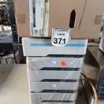 LOTE 371 - 07 GAVETAS DIVERSAS P/IMPRESSORA. (NO ESTADO) ATENÇÃO! FAZER A VISITAÇÃO ANTES DE ARREMATAR, NÃO SABEMOS SE FUNCIONA. LEILÃO NÃO TEM GARANTIA E NEM DEVOLUÇÃO, SUJEITO A POSSÍVEIS AVARIAS VISÍVEIS/OCULTAS E/OU AUSÊNCIA DE COMPONENTES.