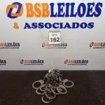 LOTE 162 - 10 ALGEMAS DE FERRO. (NO ESTADO) ATENÇÃO! FAZER A VISITAÇÃO ANTES DE ARREMATAR, NÃO SABEMOS SE FUNCIONA. LEILÃO NÃO TEM GARANTIA E NEM DEVOLUÇÃO, SUJEITO A POSSÍVEIS AVARIAS VISÍVEIS/OCULTAS E/OU AUSÊNCIA DE COMPONENTES.