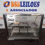 LOTE 342 - 01 ESTUFA ELÉTRICA C/06 BANDEJAS. (NO ESTADO) ATENÇÃO! FAZER A VISITAÇÃO ANTES DE ARREMATAR, NÃO SABEMOS SE FUNCIONA. LEILÃO NÃO TEM GARANTIA E NEM DEVOLUÇÃO, SUJEITO A POSSÍVEIS AVARIAS VISÍVEIS/OCULTAS E/OU AUSÊNCIA DE COMPONENTES.