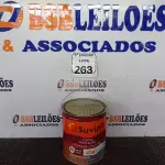LOTE 263 - 01 LATA DE TINTA ESMALTE SINTÉTICO PARA MADEIRA E METAL 3,6L NA COR BRILHANTE LARANJA MARCA SUVINIL. (NOVO) (NO ESTADO) ATENÇÃO! FAZER A VISITAÇÃO ANTES DE ARREMATAR, NÃO SABEMOS SE FUNCIONA. LEILÃO NÃO TEM GARANTIA E NEM DEVOLUÇÃO, SUJEITO A POSSÍVEIS AVARIAS VISÍVEIS/OCULTAS E/OU AUSÊNCIA DE COMPONENTES.
