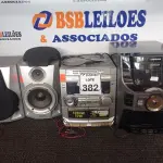 LOTE 382 - 01APARELHO DE SOM C/CAIXA PASSIVA MARCA PHILIPS E 01 APARELHO DE SOM MARCA SAMSUNG S/CAIXA. (NO ESTADO) ATENÇÃO! FAZER A VISITAÇÃO ANTES DE ARREMATAR, NÃO SABEMOS SE FUNCIONA. LEILÃO NÃO TEM GARANTIA E NEM DEVOLUÇÃO, SUJEITO A POSSÍVEIS AVARIAS VISÍVEIS/OCULTAS E/OU AUSÊNCIA DE COMPONENTES.