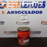LOTE 282 - 01 LATA DE TINTA ESMALTE SINTÉTICO PARA MADEIRA E METAL 3,6L NA COR BRILHANTE LARANJA MARCA SUVINIL. (NOVO) (NO ESTADO) ATENÇÃO! FAZER A VISITAÇÃO ANTES DE ARREMATAR, NÃO SABEMOS SE FUNCIONA. LEILÃO NÃO TEM GARANTIA E NEM DEVOLUÇÃO, SUJEITO A POSSÍVEIS AVARIAS VISÍVEIS/OCULTAS E/OU AUSÊNCIA DE COMPONENTES.