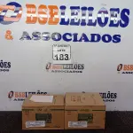 LOTE 183 - 02 CAIXAS COM 06 UNIDADES CADA DE CATALIZADOR VERNIZ PU. (NOVO) (NO ESTADO) ATENÇÃO! FAZER A VISITAÇÃO ANTES DE ARREMATAR, NÃO SABEMOS SE FUNCIONA. LEILÃO NÃO TEM GARANTIA E NEM DEVOLUÇÃO, SUJEITO A POSSÍVEIS AVARIAS VISÍVEIS/OCULTAS E/OU AUSÊNCIA DE COMPONENTES.