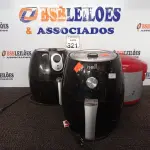 LOTE 321 - 02 AIR FRYERS MARCAS NELL E MALLORY E 01 PANELA ELÉTRICA MARCA BRITÂNIA. (NO ESTADO) ATENÇÃO! FAZER A VISITAÇÃO ANTES DE ARREMATAR, NÃO SABEMOS SE FUNCIONA. LEILÃO NÃO TEM GARANTIA E NEM DEVOLUÇÃO, SUJEITO A POSSÍVEIS AVARIAS VISÍVEIS/OCULTAS E/OU AUSÊNCIA DE COMPONENTES.