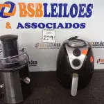LOTE 299 - 01 AIR FRYER MARCA ULTRA E 01 CENTRIFUGAS DE FRUTAS MARCA CADENCE. (NO ESTADO) ATENÇÃO! FAZER A VISITAÇÃO ANTES DE ARREMATAR, NÃO SABEMOS SE FUNCIONA. LEILÃO NÃO TEM GARANTIA E NEM DEVOLUÇÃO, SUJEITO A POSSÍVEIS AVARIAS VISÍVEIS/OCULTAS E/OU AUSÊNCIA DE COMPONENTES.