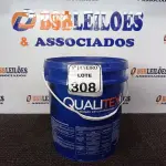 LOTE 308 - 01 GALÃO DE TINTA PARA INTERIOR QUALITEX 18L RENDE ATÉ 300M. (NO ESTADO) ATENÇÃO! FAZER A VISITAÇÃO ANTES DE ARREMATAR, NÃO SABEMOS SE FUNCIONA. LEILÃO NÃO TEM GARANTIA E NEM DEVOLUÇÃO, SUJEITO A POSSÍVEIS AVARIAS VISÍVEIS/OCULTAS E/OU AUSÊNCIA DE COMPONENTES.