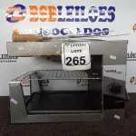 LOTE 265 - 01 CHURRASQUEIRA ELÉTRICA EM INOX C/04 ESPETOS. (NO ESTADO) ATENÇÃO! FAZER A VISITAÇÃO ANTES DE ARREMATAR, NÃO SABEMOS SE FUNCIONA. LEILÃO NÃO TEM GARANTIA E NEM DEVOLUÇÃO, SUJEITO A POSSÍVEIS AVARIAS VISÍVEIS/OCULTAS E/OU AUSÊNCIA DE COMPONENTES.