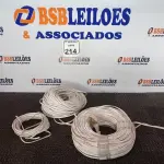 LOTE 214 - 01 LOTE C/VÁRIOS ROLOS DE FIOS DUPLOS INCOMPLETOS. (NO ESTADO) ATENÇÃO! FAZER A VISITAÇÃO ANTES DE ARREMATAR, NÃO SABEMOS SE FUNCIONA. LEILÃO NÃO TEM GARANTIA E NEM DEVOLUÇÃO, SUJEITO A POSSÍVEIS AVARIAS VISÍVEIS/OCULTAS E/OU AUSÊNCIA DE COMPONENTES.