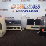 LOTE 332 - 04 UMIDIFICADORES MARCAS E MODELOS DIVERSOS. (NO ESTADO) ATENÇÃO! FAZER A VISITAÇÃO ANTES DE ARREMATAR, NÃO SABEMOS SE FUNCIONA. LEILÃO NÃO TEM GARANTIA E NEM DEVOLUÇÃO, SUJEITO A POSSÍVEIS AVARIAS VISÍVEIS/OCULTAS E/OU AUSÊNCIA DE COMPONENTES.