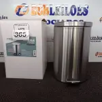 LOTE 365 - 01 LIXEIRA EM INOX 12L C/PEDAL MARCA MOOD. (NO ESTADO) ATENÇÃO! FAZER A VISITAÇÃO ANTES DE ARREMATAR, NÃO SABEMOS SE FUNCIONA. LEILÃO NÃO TEM GARANTIA E NEM DEVOLUÇÃO, SUJEITO A POSSÍVEIS AVARIAS VISÍVEIS/OCULTAS E/OU AUSÊNCIA DE COMPONENTES.