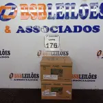 LOTE 176 - 02 CAIXAS C/ 06 UNIDADES CADA DE CATALIZADOR VERNIZ PU. (NOVO) (NO ESTADO) ATENÇÃO! FAZER A VISITAÇÃO ANTES DE ARREMATAR, NÃO SABEMOS SE FUNCIONA. LEILÃO NÃO TEM GARANTIA E NEM DEVOLUÇÃO, SUJEITO A POSSÍVEIS AVARIAS VISÍVEIS/OCULTAS E/OU AUSÊNCIA DE COMPONENTES.