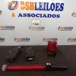 LOTE 188 - 01 ALGEMA DE FERRO, 01 SIRENE DE POLÍCIA, 02 TASERS E SINALIZADORES. (NO ESTADO) ATENÇÃO! FAZER A VISITAÇÃO ANTES DE ARREMATAR, NÃO SABEMOS SE FUNCIONA. LEILÃO NÃO TEM GARANTIA E NEM DEVOLUÇÃO, SUJEITO A POSSÍVEIS AVARIAS VISÍVEIS/OCULTAS E/OU AUSÊNCIA DE COMPONENTES.
