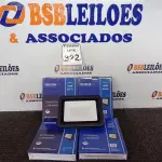 LOTE 322 - 05 REFLETORES DE LED AMBIENTE EXTERNO 100W CADA(NOVO). (NO ESTADO) ATENÇÃO! FAZER A VISITAÇÃO ANTES DE ARREMATAR, NÃO SABEMOS SE FUNCIONA. LEILÃO NÃO TEM GARANTIA E NEM DEVOLUÇÃO, SUJEITO A POSSÍVEIS AVARIAS VISÍVEIS/OCULTAS E/OU AUSÊNCIA DE COMPONENTES.
