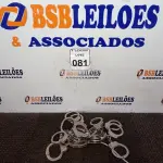 LOTE 081 - 10 ALGEMAS DE FERRO. (NO ESTADO) ATENÇÃO! FAZER A VISITAÇÃO ANTES DE ARREMATAR, NÃO SABEMOS SE FUNCIONA. LEILÃO NÃO TEM GARANTIA E NEM DEVOLUÇÃO, SUJEITO A POSSÍVEIS AVARIAS VISÍVEIS/OCULTAS E/OU AUSÊNCIA DE COMPONENTES.