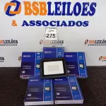 LOTE 275 - 05 REFLETORES DE LED AMBIENTE EXTERNO 100W CADA(NOVO). (NO ESTADO) ATENÇÃO! FAZER A VISITAÇÃO ANTES DE ARREMATAR, NÃO SABEMOS SE FUNCIONA. LEILÃO NÃO TEM GARANTIA E NEM DEVOLUÇÃO, SUJEITO A POSSÍVEIS AVARIAS VISÍVEIS/OCULTAS E/OU AUSÊNCIA DE COMPONENTES.