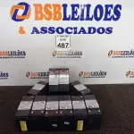 LOTE 487 - 10 BATERIAS P/NOBREAK. (NO ESTADO) ATENÇÃO! FAZER A VISITAÇÃO ANTES DE ARREMATAR, NÃO SABEMOS SE FUNCIONA. LEILÃO NÃO TEM GARANTIA E NEM DEVOLUÇÃO, SUJEITO A POSSÍVEIS AVARIAS VISÍVEIS/OCULTAS E/OU AUSÊNCIA DE COMPONENTES.