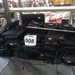 LOTE 508 - 01 LOTE C/GRANDE QUANTIDADE DE TECLADOS MARCASSE MODELOS DIVERSOS E 03 COOLERS. (NO ESTADO) ATENÇÃO! FAZER A VISITAÇÃO ANTES DE ARREMATAR, NÃO SABEMOS SE FUNCIONA. LEILÃO NÃO TEM GARANTIA E NEM DEVOLUÇÃO, SUJEITO A POSSÍVEIS AVARIAS VISÍVEIS/OCULTAS E/OU AUSÊNCIA DE COMPONENTES.
