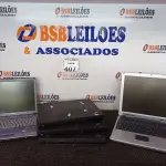 LOTE 407 - 05 NOTEBOOK’S MARCAS E MODELOS DIVERSOS P/RETIRADA DE PEÇAS. (NO ESTADO) ATENÇÃO! FAZER A VISITAÇÃO ANTES DE ARREMATAR, NÃO SABEMOS SE FUNCIONA. LEILÃO NÃO TEM GARANTIA E NEM DEVOLUÇÃO, SUJEITO A POSSÍVEIS AVARIAS VISÍVEIS/OCULTAS E/OU AUSÊNCIA DE COMPONENTES.