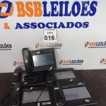 LOTE 516 - 05 APARELHOS TELEFÔNICOS TELA TOUCH MARCA GRANDSTREAM INCOMPLETO. (NO ESTADO) ATENÇÃO! FAZER A VISITAÇÃO ANTES DE ARREMATAR, NÃO SABEMOS SE FUNCIONA. LEILÃO NÃO TEM GARANTIA E NEM DEVOLUÇÃO, SUJEITO A POSSÍVEIS AVARIAS VISÍVEIS/OCULTAS E/OU AUSÊNCIA DE COMPONENTES.