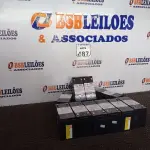 LOTE 487 - 10 BATERIAS P/NOBREAK. (NO ESTADO) ATENÇÃO! FAZER A VISITAÇÃO ANTES DE ARREMATAR, NÃO SABEMOS SE FUNCIONA. LEILÃO NÃO TEM GARANTIA E NEM DEVOLUÇÃO, SUJEITO A POSSÍVEIS AVARIAS VISÍVEIS/OCULTAS E/OU AUSÊNCIA DE COMPONENTES.