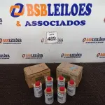 LOTE 489 - 02 CAIXAS COM 06 UNIDADES CADA DE CATALIZADOR VERNIZ PU. (NOVO) (NO ESTADO) ATENÇÃO! FAZER A VISITAÇÃO ANTES DE ARREMATAR, NÃO SABEMOS SE FUNCIONA. LEILÃO NÃO TEM GARANTIA E NEM DEVOLUÇÃO, SUJEITO A POSSÍVEIS AVARIAS VISÍVEIS/OCULTAS E/OU AUSÊNCIA DE COMPONENTES.