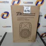 LOTE 075 - 01 CAIXA DE SOM PASSIVA MARCA PZ PRO ÁUDIO. (NO ESTADO) ATENÇÃO! FAZER A VISITAÇÃO ANTES DE ARREMATAR, NÃO SABEMOS SE FUNCIONA. LEILÃO NÃO TEM GARANTIA E NEM DEVOLUÇÃO, SUJEITO A POSSÍVEIS AVARIAS VISÍVEIS/OCULTAS E/OU AUSÊNCIA DE COMPONENTES.