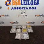 LOTE 027 - 10 HD’S DE 500GB CADA. (NO ESTADO) ATENÇÃO! FAZER A VISITAÇÃO ANTES DE ARREMATAR, NÃO SABEMOS SE FUNCIONA. LEILÃO NÃO TEM GARANTIA E NEM DEVOLUÇÃO, SUJEITO A POSSÍVEIS AVARIAS VISÍVEIS/OCULTAS E/OU AUSÊNCIA DE COMPONENTES.