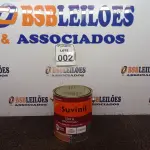LOTE 002 - 01 LATA DE TINTA SUVINIL ESMALTE PREMIUM INTERIOR/EXTERIOR 3,6L NA COR MARROM. (NO ESTADO) ATENÇÃO! FAZER A VISITAÇÃO ANTES DE ARREMATAR, NÃO SABEMOS SE FUNCIONA. LEILÃO NÃO TEM GARANTIA E NEM DEVOLUÇÃO, SUJEITO A POSSÍVEIS AVARIAS VISÍVEIS/OCULTAS E/OU AUSÊNCIA DE COMPONENTES.