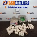LOTE 095 - 01 LOTE C/VÁRIOS TE´S DE REDUÇÃO MARCAS E MODELOS DIVERSOS(NOVO). (NO ESTADO) ATENÇÃO! FAZER A VISITAÇÃO ANTES DE ARREMATAR, NÃO SABEMOS SE FUNCIONA. LEILÃO NÃO TEM GARANTIA E NEM DEVOLUÇÃO, SUJEITO A POSSÍVEIS AVARIAS VISÍVEIS/OCULTAS E/OU AUSÊNCIA DE COMPONENTES.