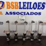 LOTE 135 - 05 DOSADORES DE BEBIDAS. (NO ESTADO) ATENÇÃO! FAZER A VISITAÇÃO ANTES DE ARREMATAR, NÃO SABEMOS SE FUNCIONA. LEILÃO NÃO TEM GARANTIA E NEM DEVOLUÇÃO, SUJEITO A POSSÍVEIS AVARIAS VISÍVEIS/OCULTAS E/OU AUSÊNCIA DE COMPONENTES.
