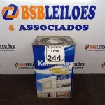 LOTE 244 - 01 LATA DE TINTA ACRÍLICA NA COR FOSCO VERDE 18L MARCA SHERWIN WILLIANS. (NO ESTADO) ATENÇÃO! FAZER A VISITAÇÃO ANTES DE ARREMATAR, NÃO SABEMOS SE FUNCIONA. LEILÃO NÃO TEM GARANTIA E NEM DEVOLUÇÃO, SUJEITO A POSSÍVEIS AVARIAS VISÍVEIS/OCULTAS E/OU AUSÊNCIA DE COMPONENTES.
