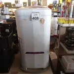 LOTE 408 - 01 TANQUINHO 12 KG MARCA NEWMAQ. (NO ESTADO) ATENÇÃO! FAZER A VISITAÇÃO ANTES DE ARREMATAR, NÃO SABEMOS SE FUNCIONA. LEILÃO NÃO TEM GARANTIA E NEM DEVOLUÇÃO, SUJEITO A POSSÍVEIS AVARIAS VISÍVEIS/OCULTAS E/OU AUSÊNCIA DE COMPONENTES.