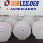 LOTE 493 - 05 PORTAS DE DISPENSERS DE PAPEL. (NO ESTADO) ATENÇÃO! FAZER A VISITAÇÃO ANTES DE ARREMATAR, NÃO SABEMOS SE FUNCIONA. LEILÃO NÃO TEM GARANTIA E NEM DEVOLUÇÃO, SUJEITO A POSSÍVEIS AVARIAS VISÍVEIS/OCULTAS E/OU AUSÊNCIA DE COMPONENTES.