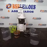 LOTE 411 - 01 EXTRATOR DE SUCOS MAXTRACTOR E MÁQUINA DE SORVETE MARCA ROYAL PRESTIGIE. (NO ESTADO) ATENÇÃO! FAZER A VISITAÇÃO ANTES DE ARREMATAR, NÃO SABEMOS SE FUNCIONA. LEILÃO NÃO TEM GARANTIA E NEM DEVOLUÇÃO, SUJEITO A POSSÍVEIS AVARIAS VISÍVEIS/OCULTAS E/OU AUSÊNCIA DE COMPONENTES
