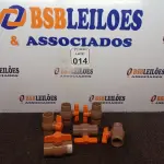 LOTE 014 - 06 REGISTROS ESFERAS DE PVC 40MM(NOVO). (NO ESTADO) ATENÇÃO! FAZER A VISITAÇÃO ANTES DE ARREMATAR, NÃO SABEMOS SE FUNCIONA. LEILÃO NÃO TEM GARANTIA E NEM DEVOLUÇÃO, SUJEITO A POSSÍVEIS AVARIAS VISÍVEIS/OCULTAS E/OU AUSÊNCIA DE COMPONENTES.