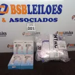 LOTE 001 - 10 MÁSCARAS DE PROTEÇÃO E 04 TERMÔMETROS INFRAVERMELHO. (NO ESTADO) ATENÇÃO! FAZER A VISITAÇÃO ANTES DE ARREMATAR, NÃO SABEMOS SE FUNCIONA. LEILÃO NÃO TEM GARANTIA E NEM DEVOLUÇÃO, SUJEITO A POSSÍVEIS AVARIAS VISÍVEIS/OCULTAS E/OU AUSÊNCIA DE COMPONENTES.